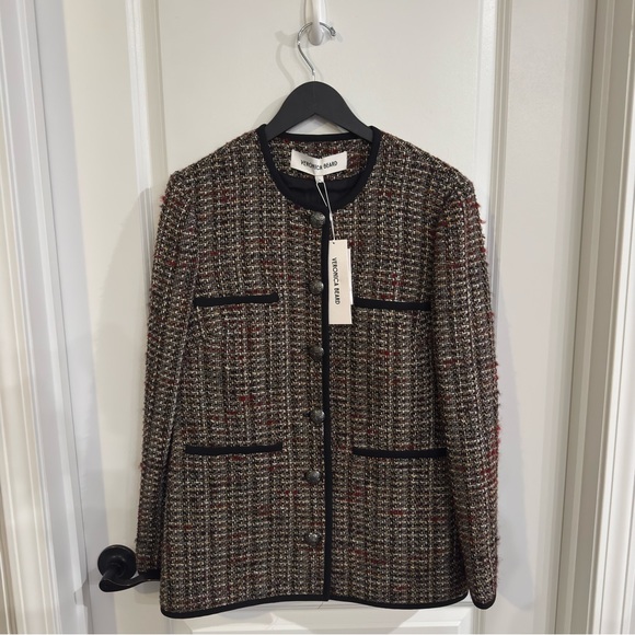 Veronica Beard Watkins Tweed Dickey Blazer Jacket - Picture 4 of 16